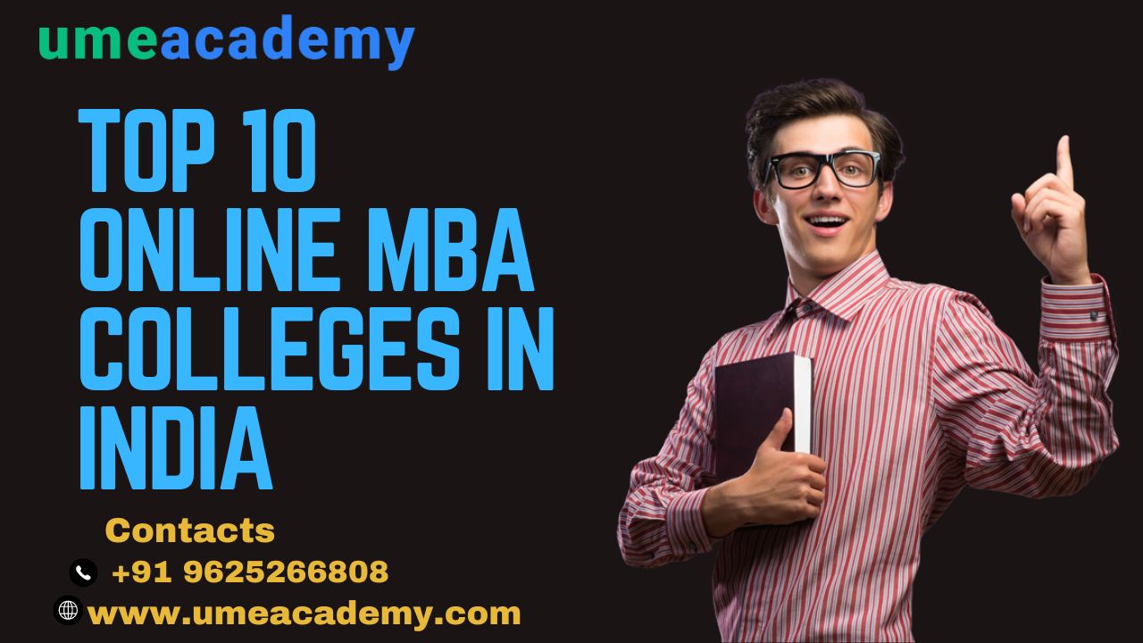 Top 10 Online Mba Colleges In India